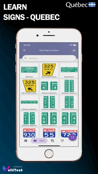 Quebec Driving Practice Test Screenshots
